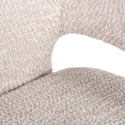 Dining chair Belle lovely cream fire retardant