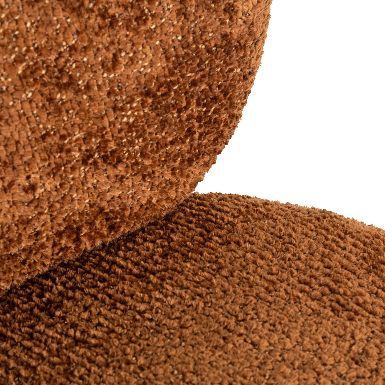 Lounge chair Jace lovely cinnamon swivel