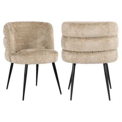 Dining chair Stella desert fusion fire retardant