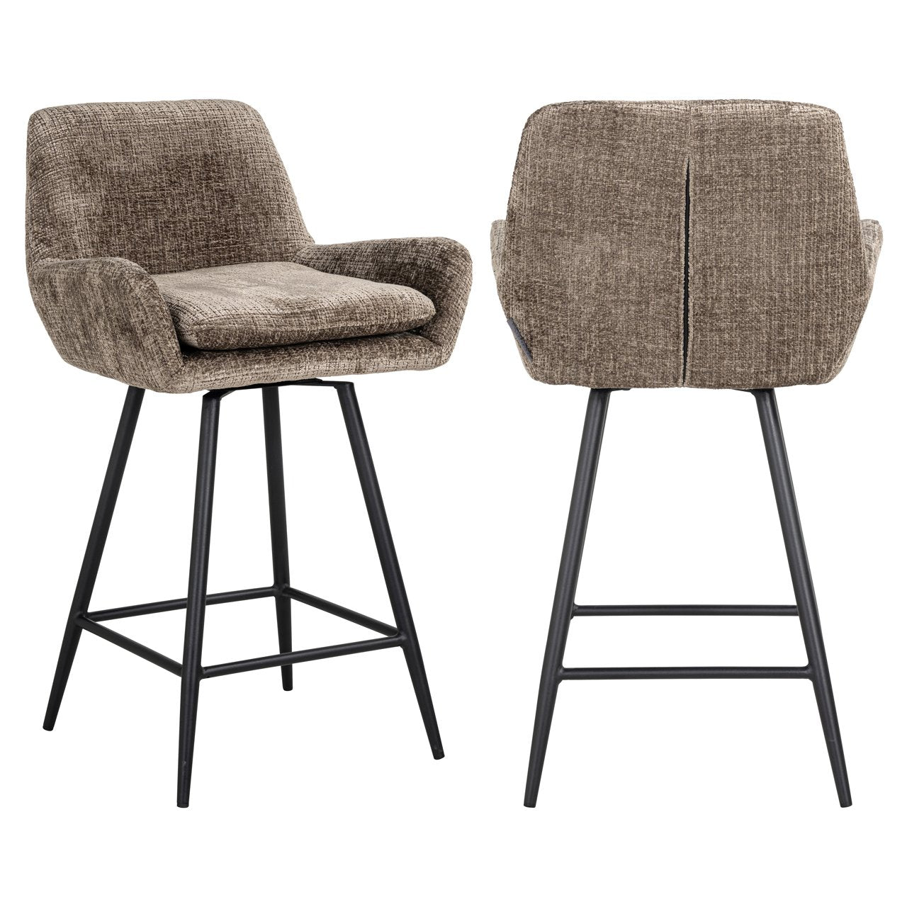 Counter stool Linsey niagara stone (Set of 2)