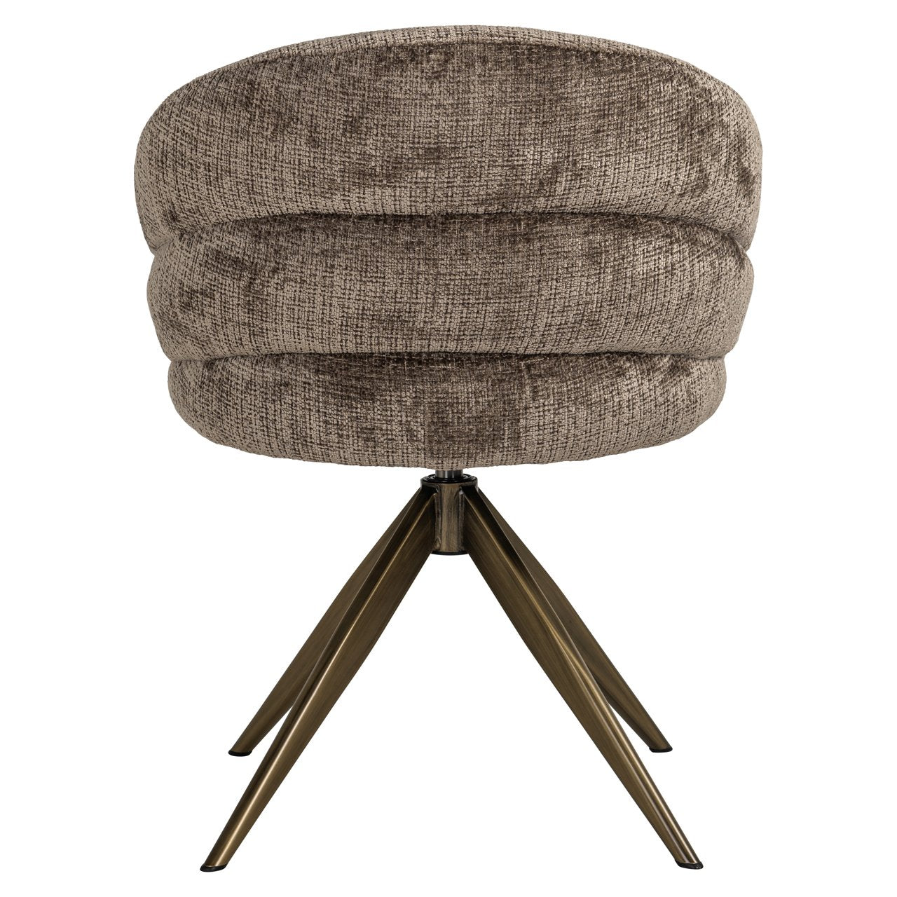 Dining chair Zendaya niagara stone swivel