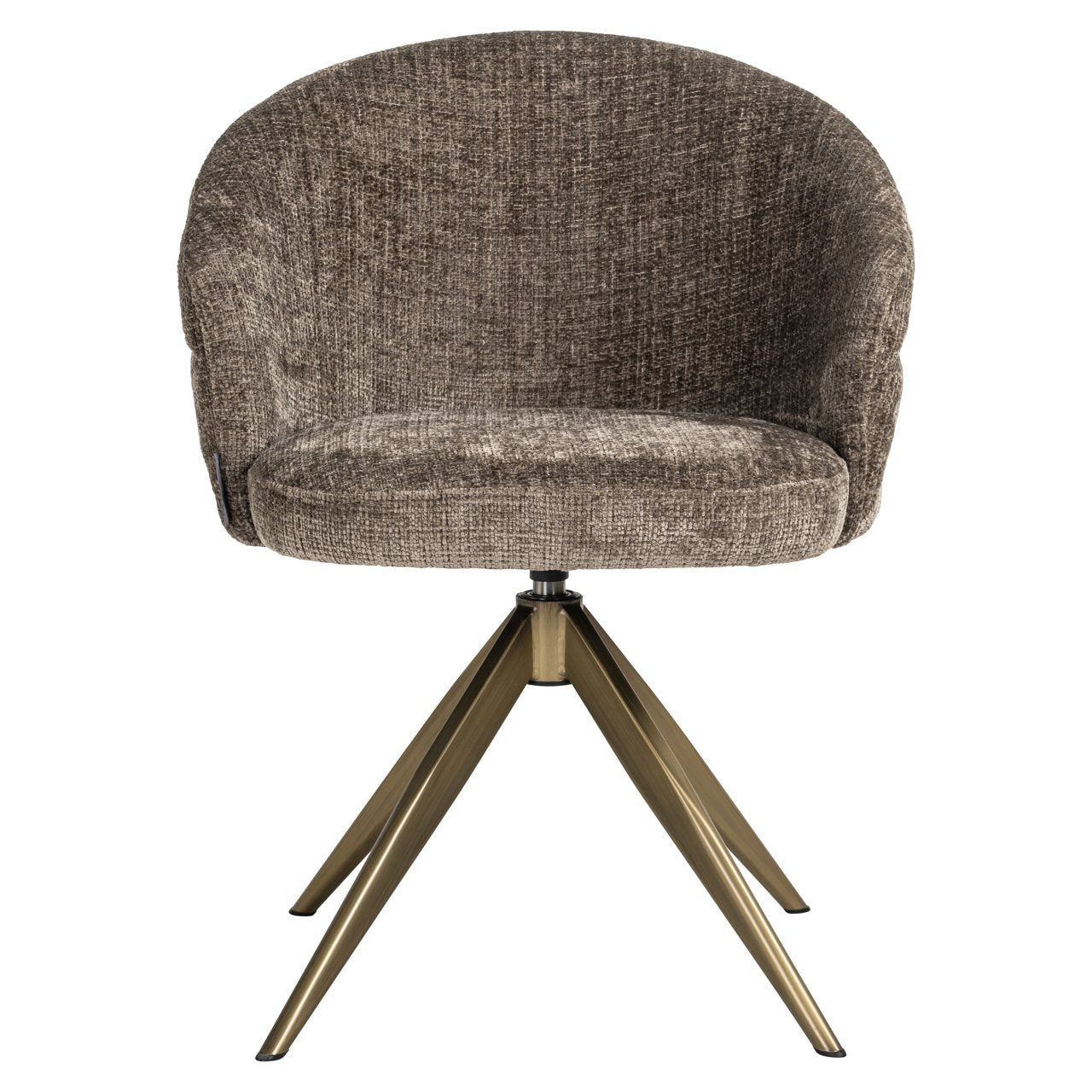 Dining chair Zendaya niagara stone swivel