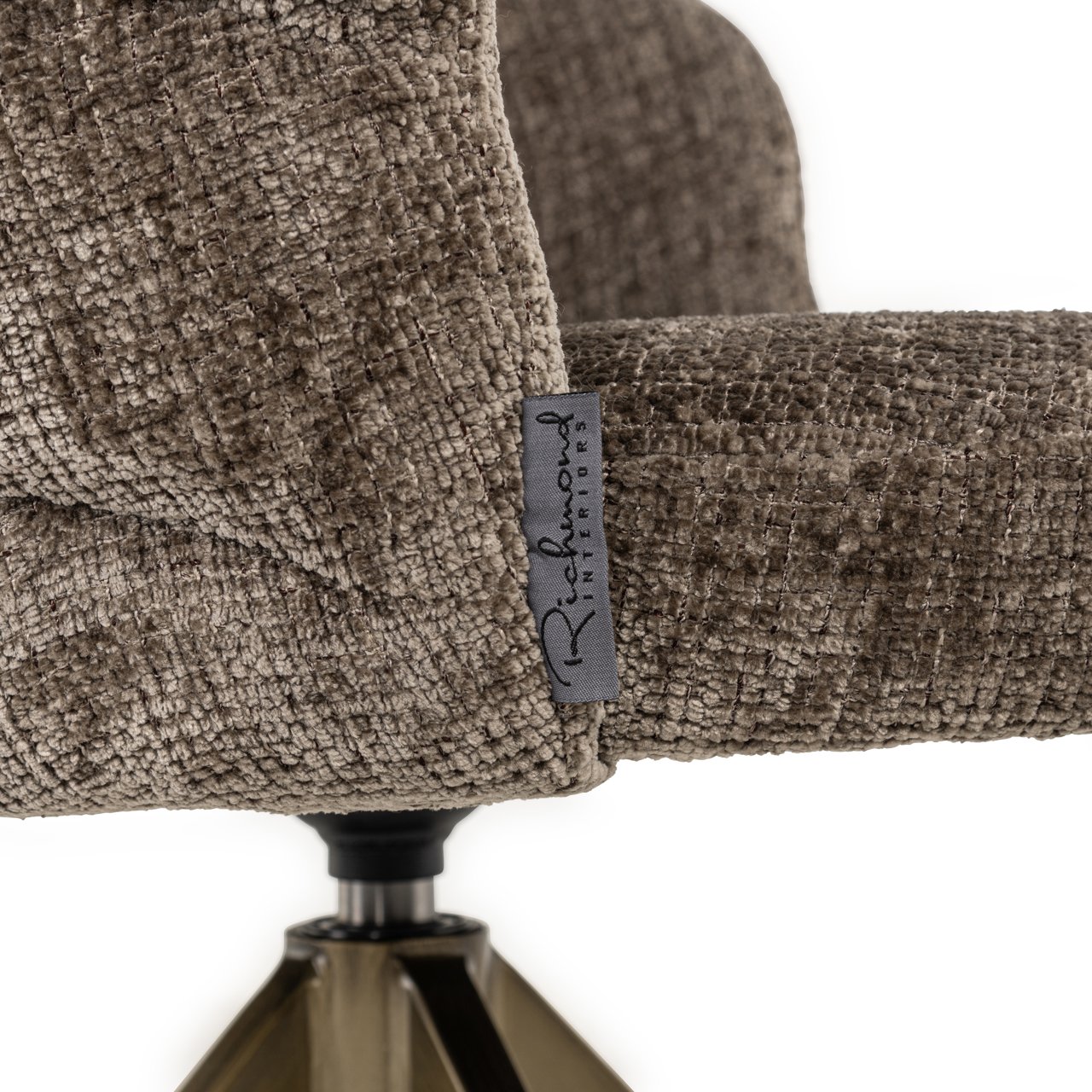 Dining chair Zendaya niagara stone swivel