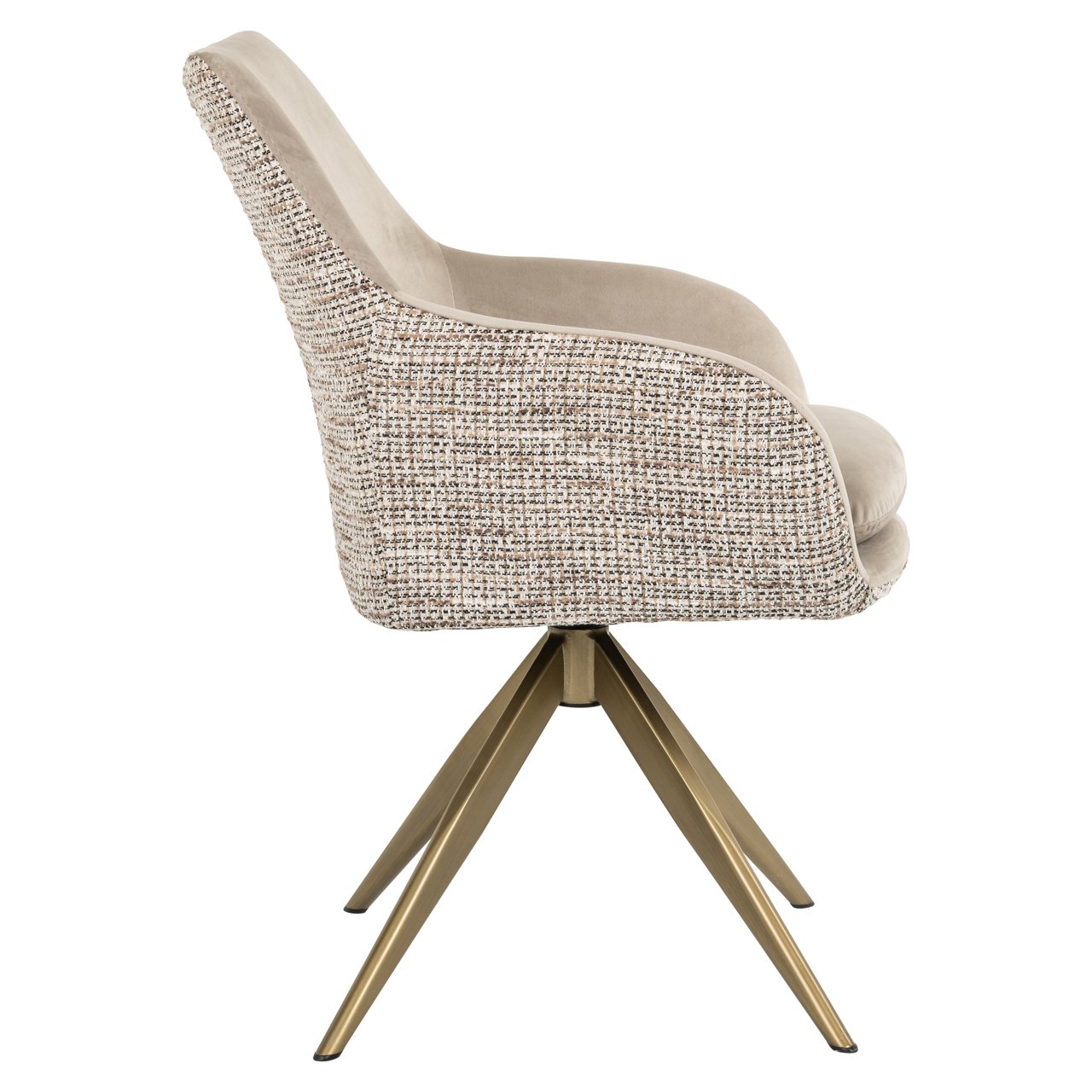 Dining chair Lisonne trendy nature swivel