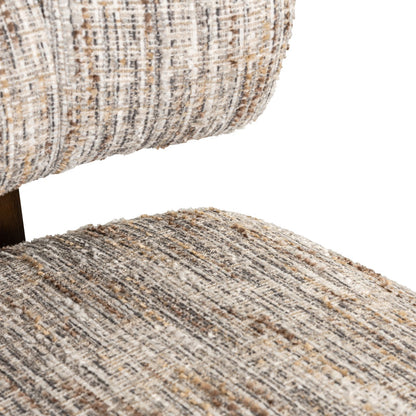 Lounge chair Arabella greige coco