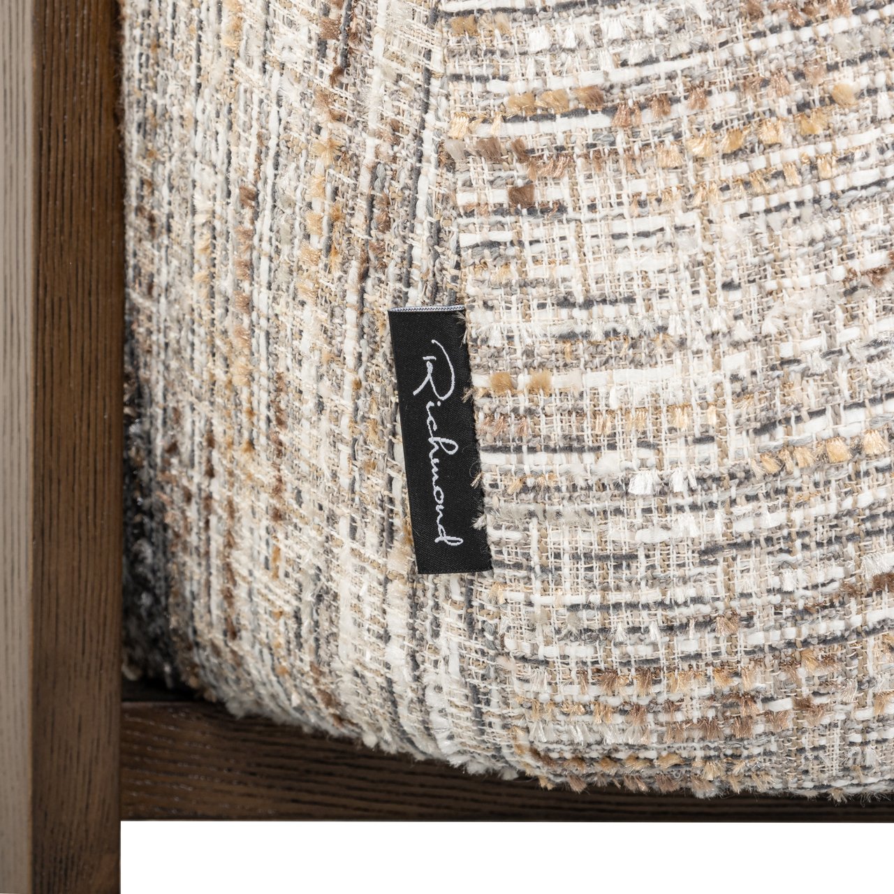 Lounge chair Arabella greige coco