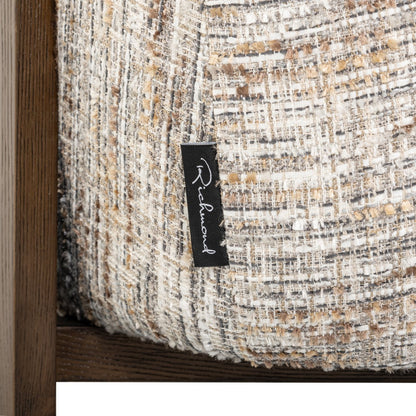 Lounge chair Arabella greige coco