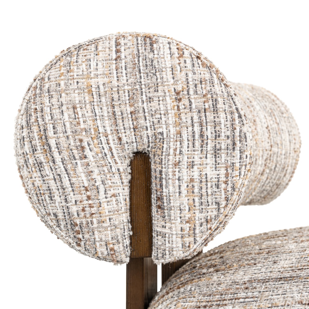 Lounge chair Arabella greige coco