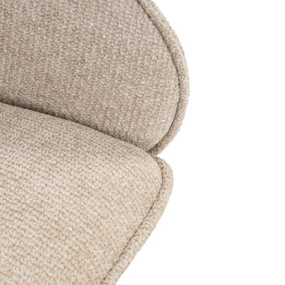 Dining chair Angelina cream unicorn swivel