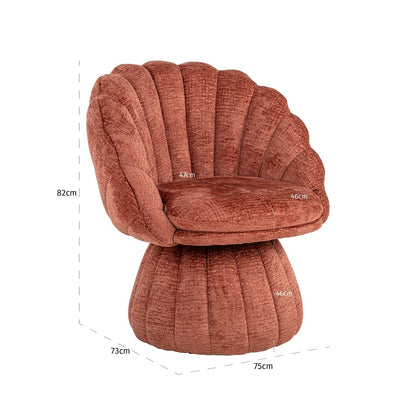 Lounge chair Blossom blush fusion