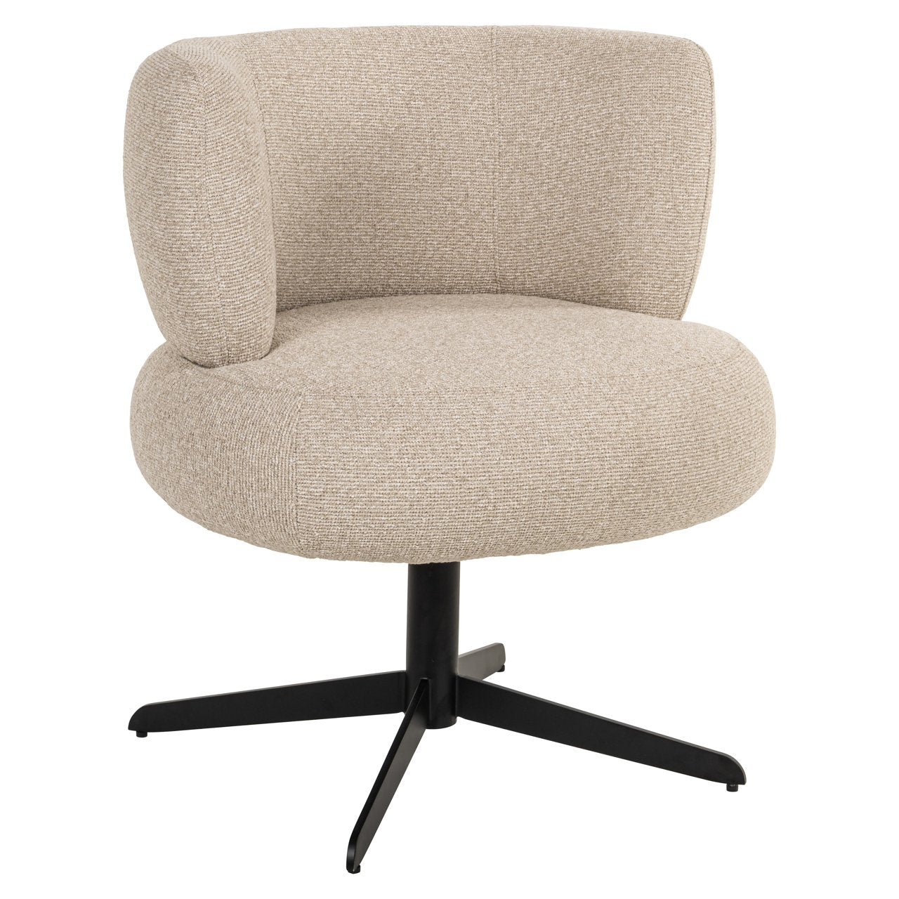 Dining chair Alexis biscotti swivel