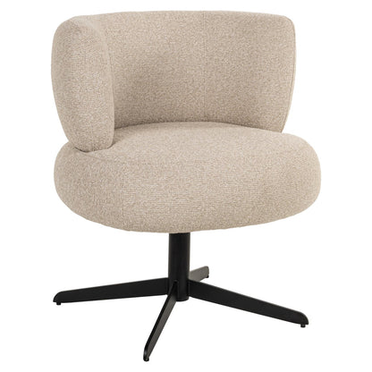 Dining chair Alexis biscotti swivel