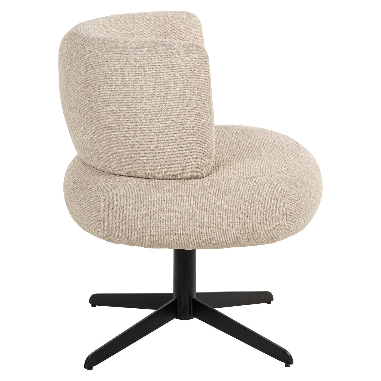 Dining chair Alexis biscotti swivel