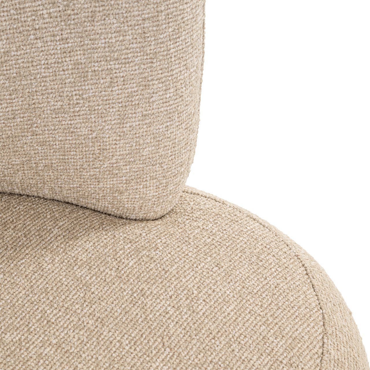 Dining chair Alexis biscotti swivel