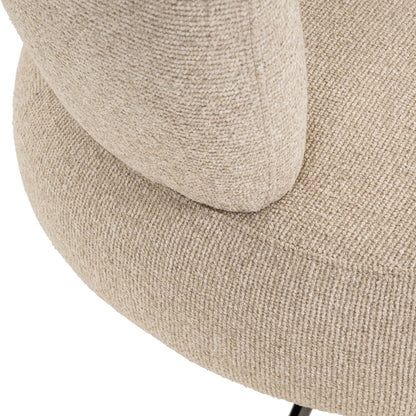 Dining chair Alexis biscotti swivel