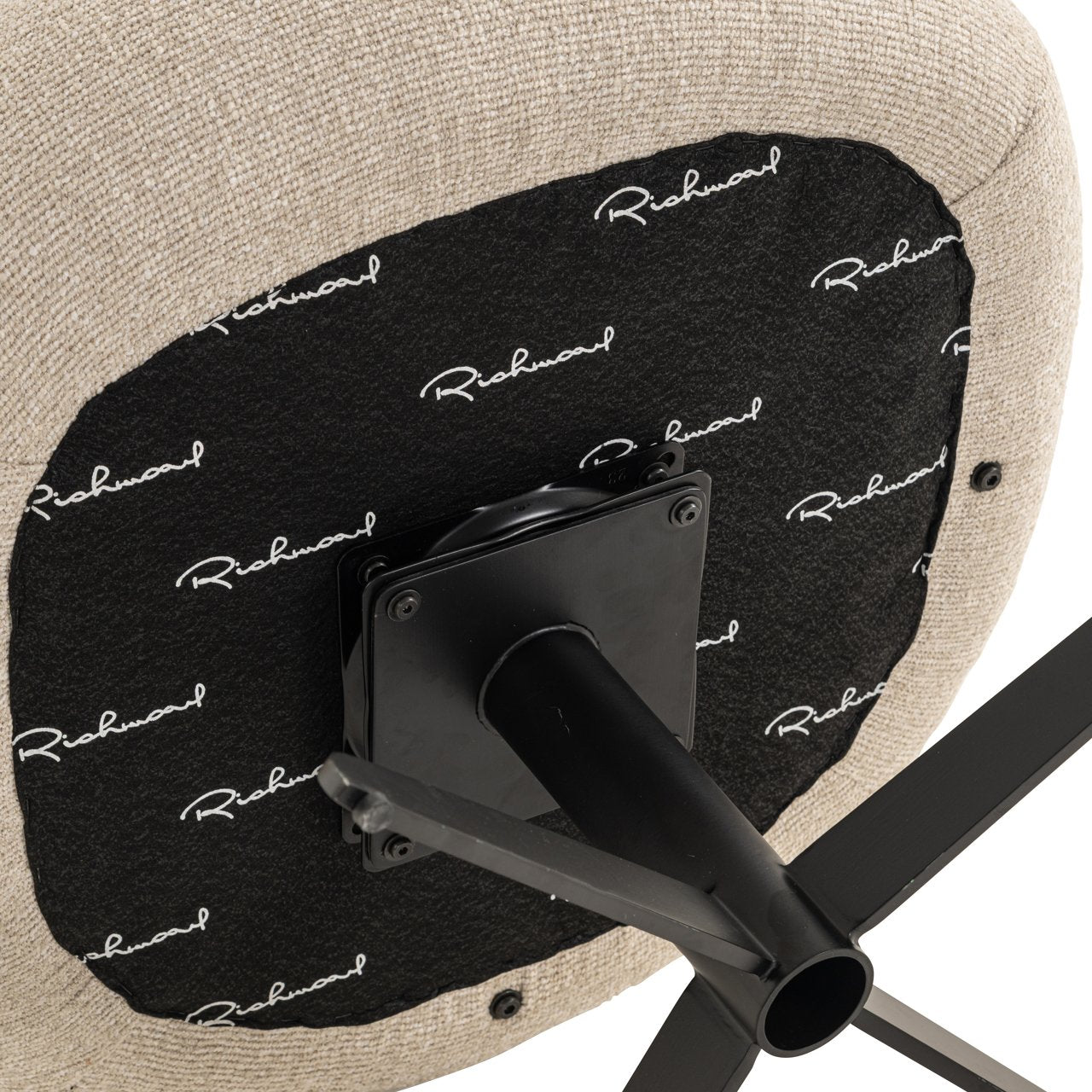 Dining chair Alexis biscotti swivel