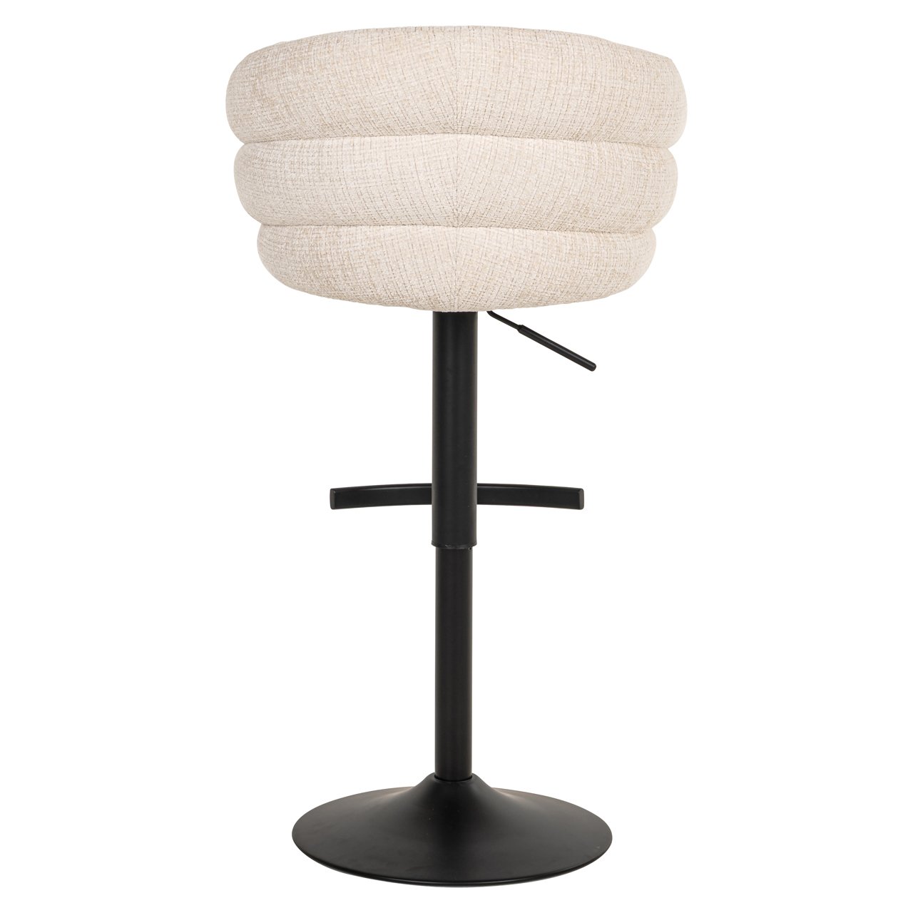 Bar stool Nikki niagara beige swivel fire retardant
