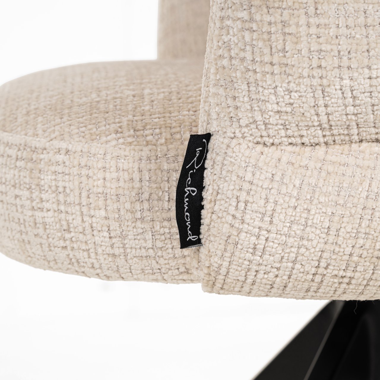 Dining chair Serenity niagara beige swivel fire retardant