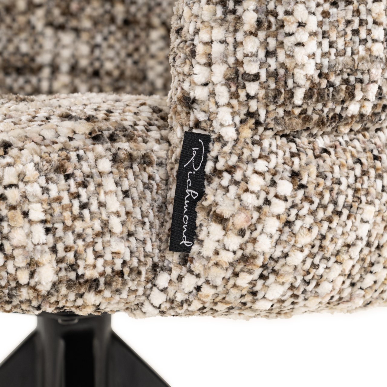 Dining chair Serenity brown omara swivel fire retardant