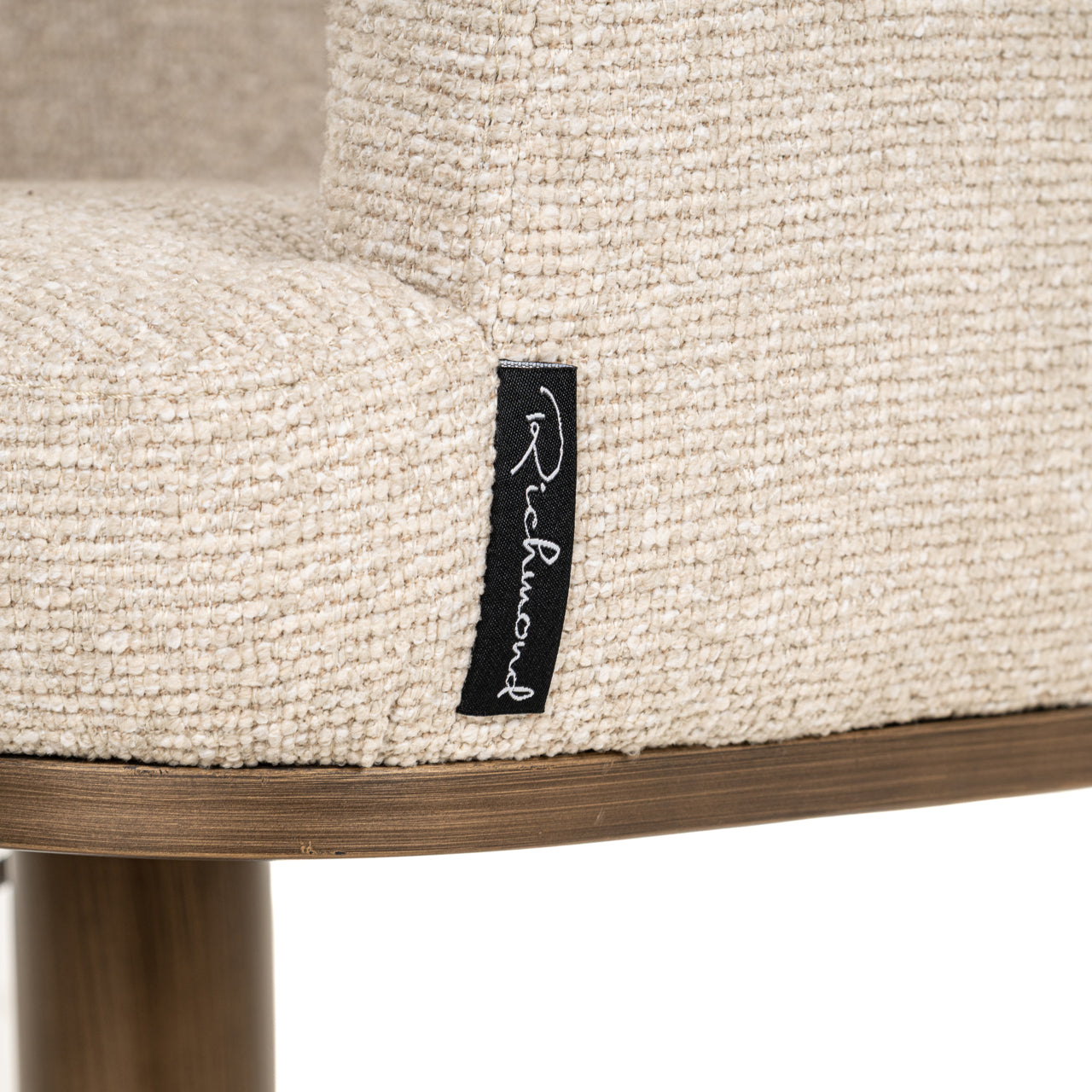 Bar stool Cheyenne biscotti swivel