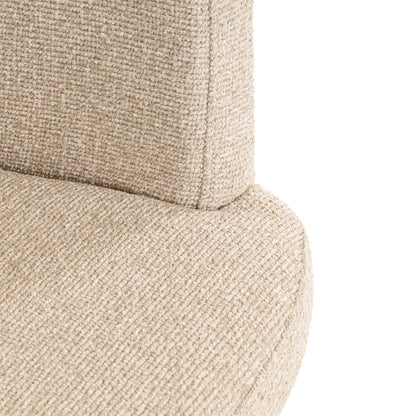 Bar stool Cheyenne biscotti swivel