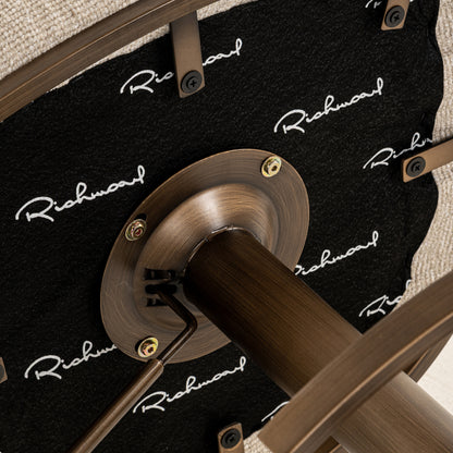 Bar stool Cheyenne biscotti swivel