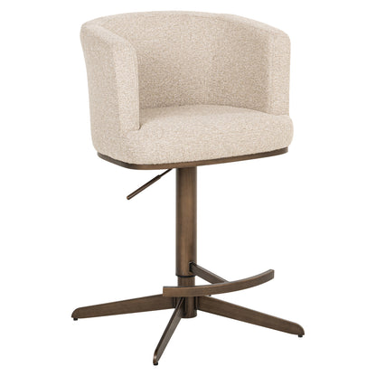 Bar stool Cheyenne biscotti swivel