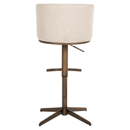 Bar stool Cheyenne biscotti swivel