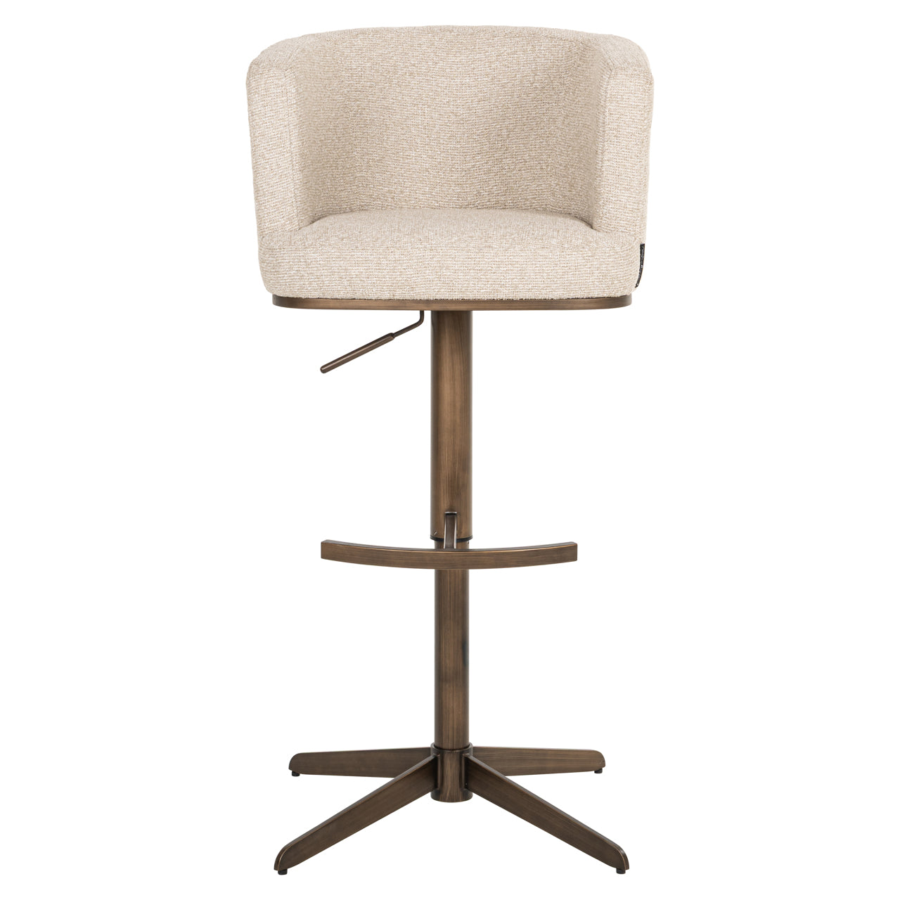 Bar stool Cheyenne biscotti swivel