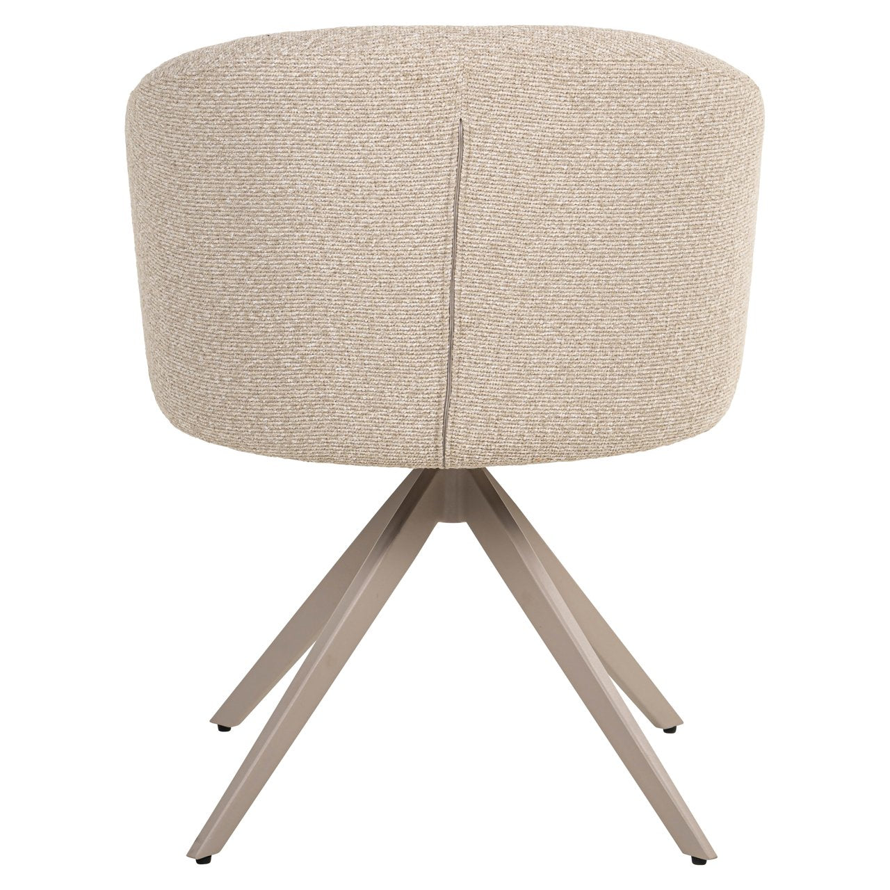Dining chair Olivia biscotti swivel
