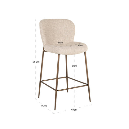 Counter stool Odarby biscotti