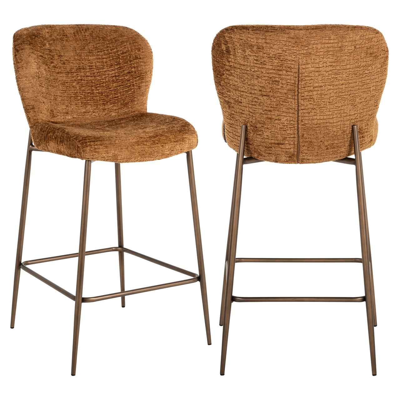 Counter stool Odarby cognac fusion