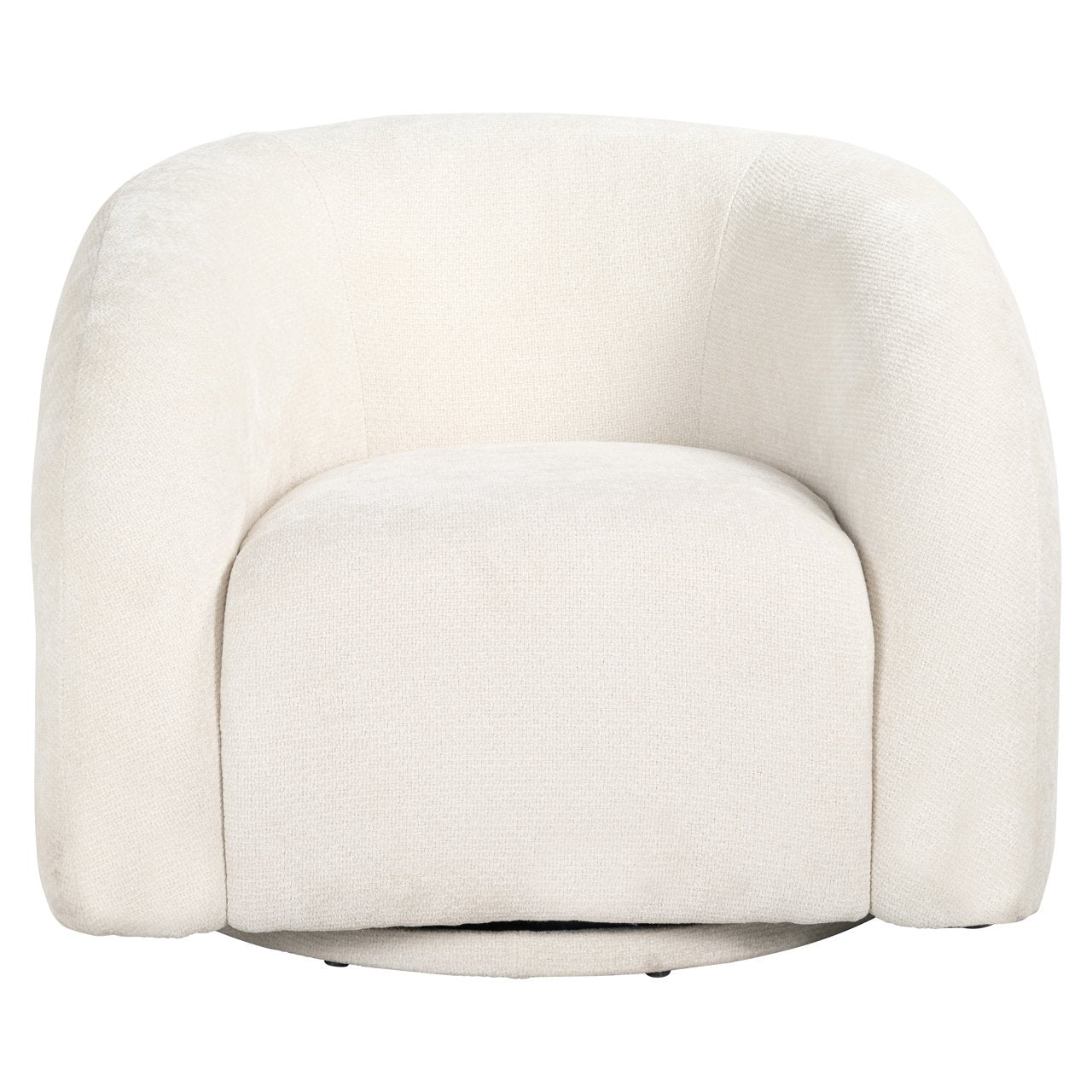 Lounge chair Arcus white unicorn swivel