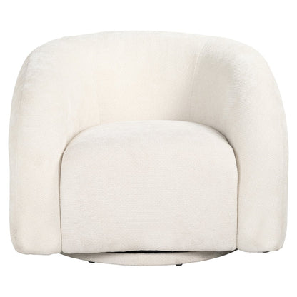 Lounge chair Arcus white unicorn swivel