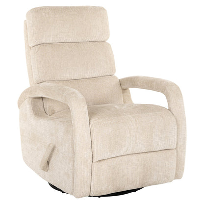 Lounge chair Denvi niagara beige swivel