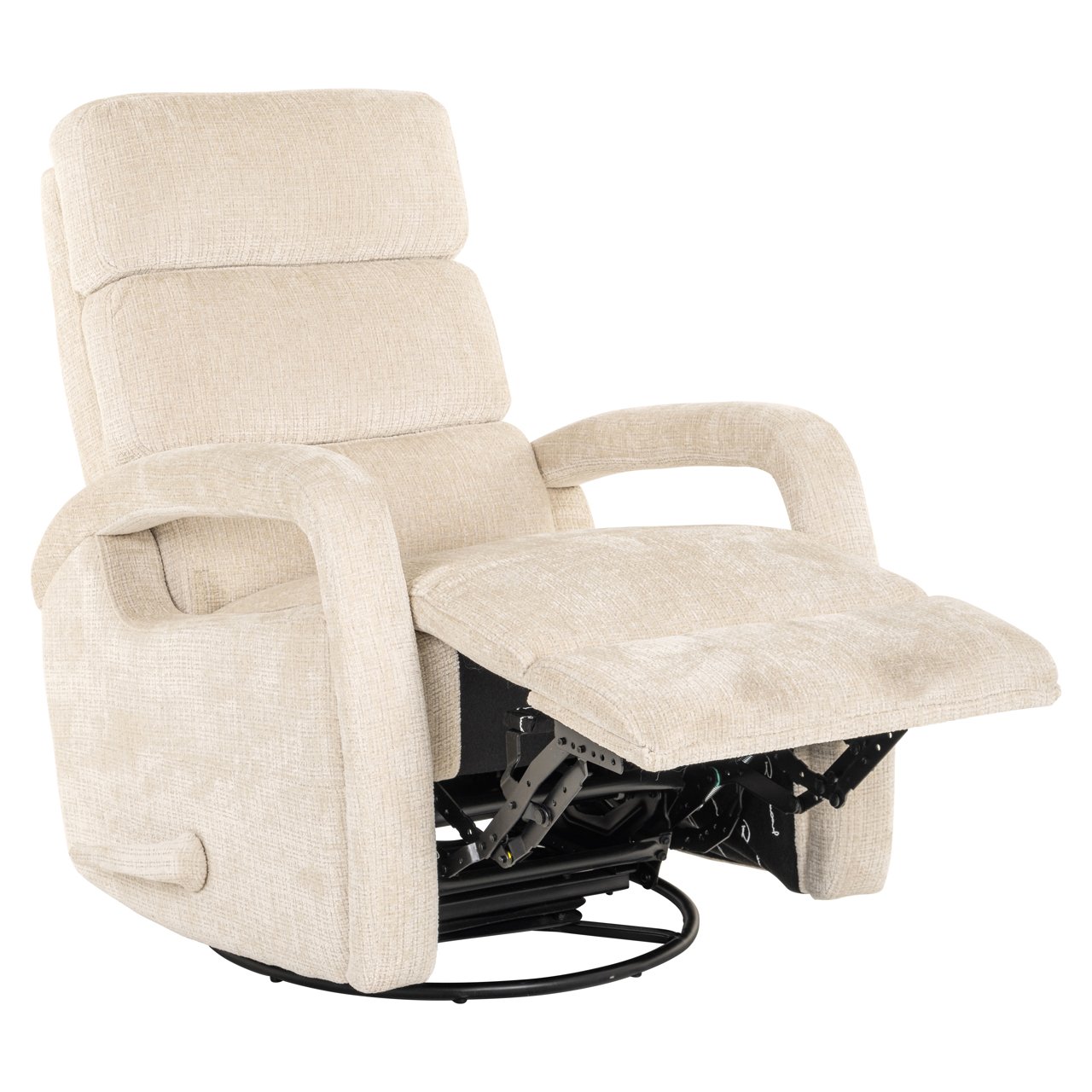 Lounge chair Denvi niagara beige swivel