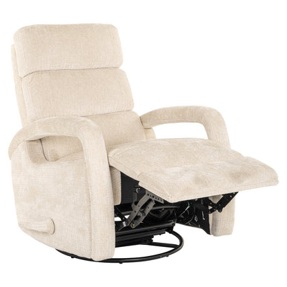Lounge chair Denvi niagara beige swivel