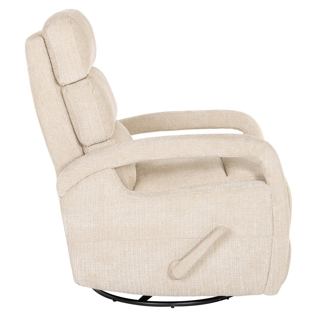 Lounge chair Denvi niagara beige swivel