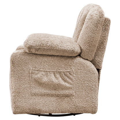 Lounge chair Mickey sheep natural swivel kids
