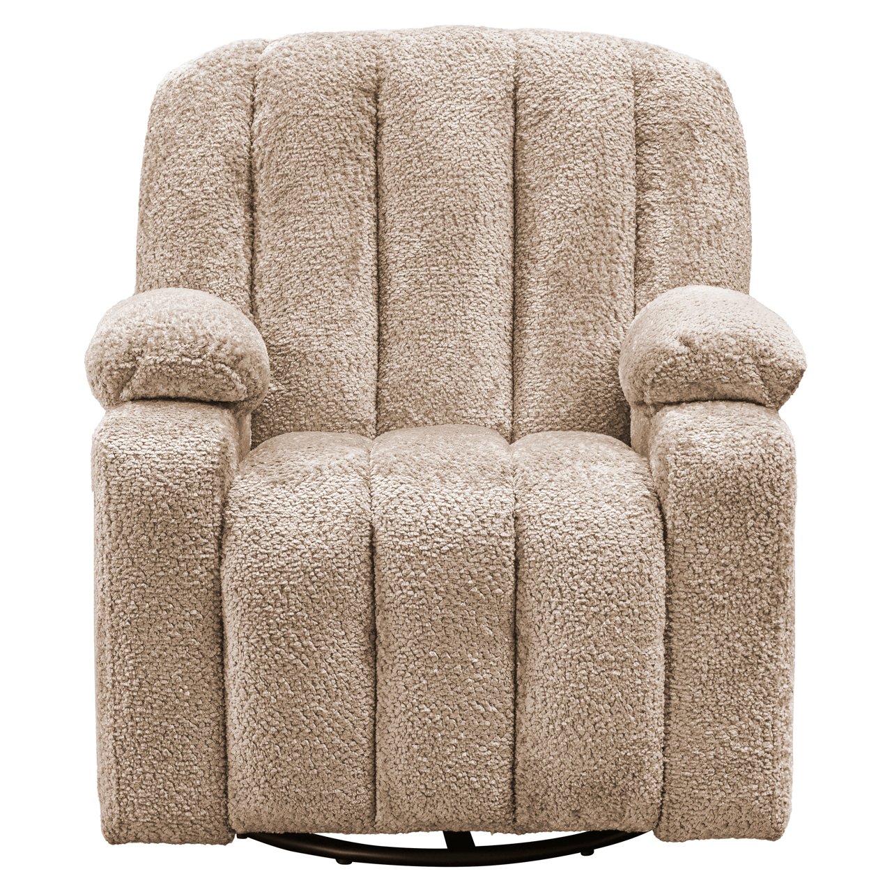 Lounge chair Mickey sheep natural swivel kids