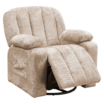 Lounge chair Mickey sheep natural swivel kids