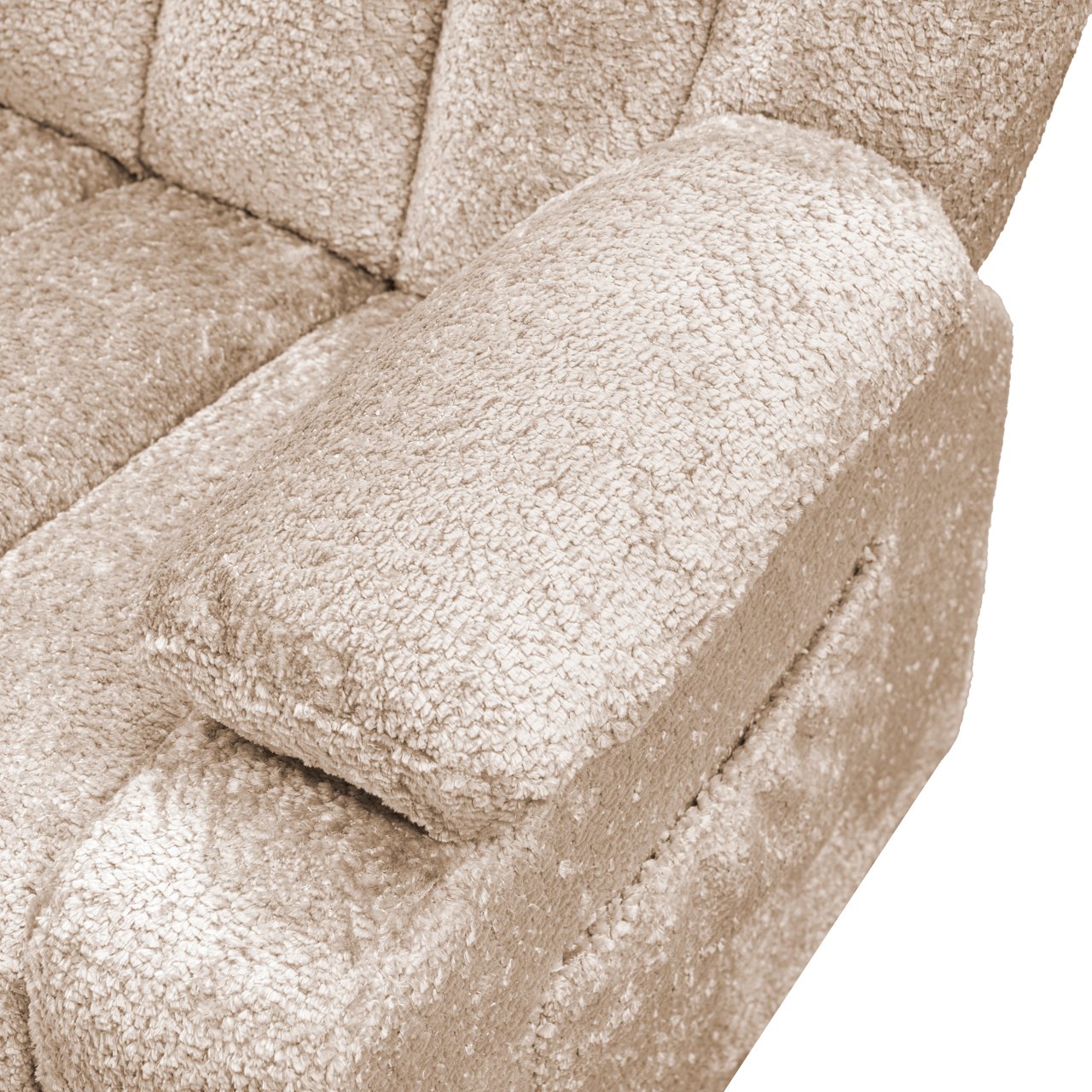 Lounge chair Mickey sheep natural swivel kids