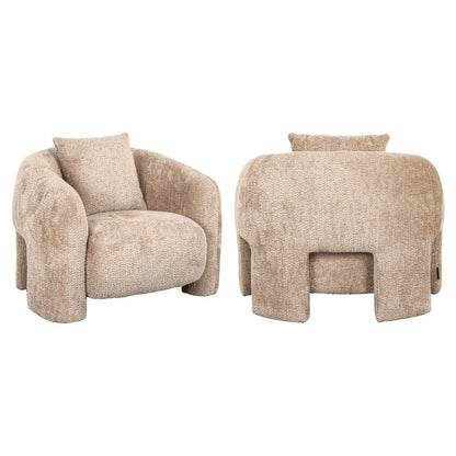 Lounge chair Milania lovely beige