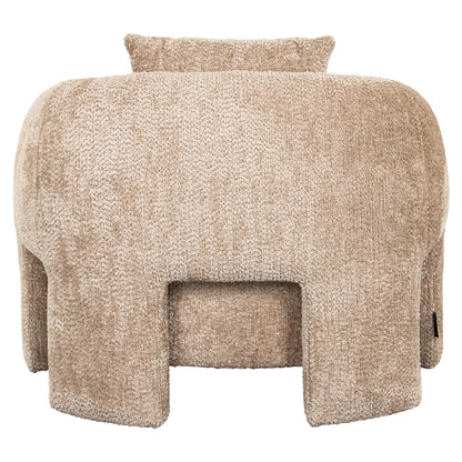 Lounge chair Milania lovely beige