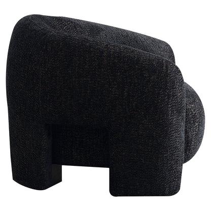 Lounge chair Milania lovely black