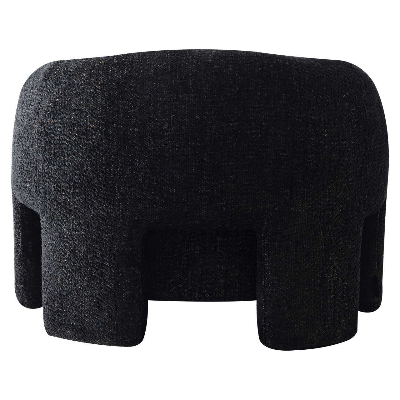 Lounge chair Milania lovely black