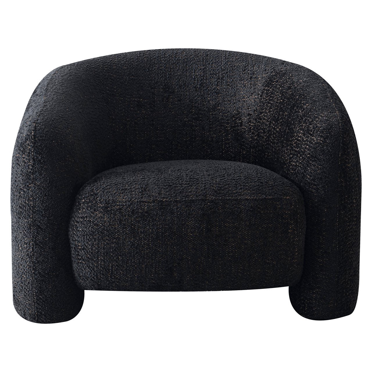 Lounge chair Milania lovely black