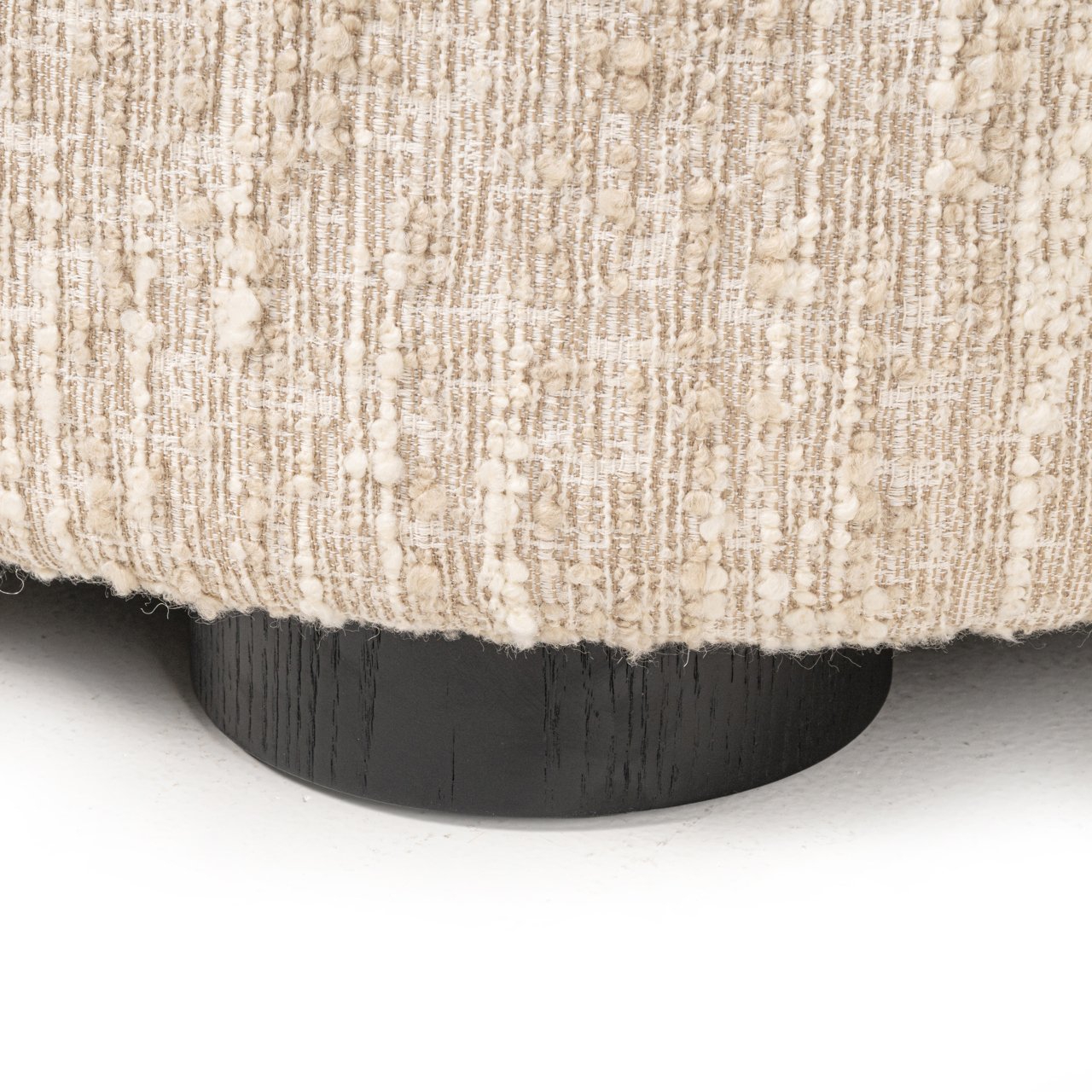 Sofa Pandora beige angora lounge left