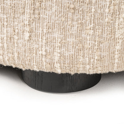 Sofa Pandora beige angora lounge left