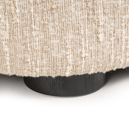 Sofa Pandora beige angora lounge right